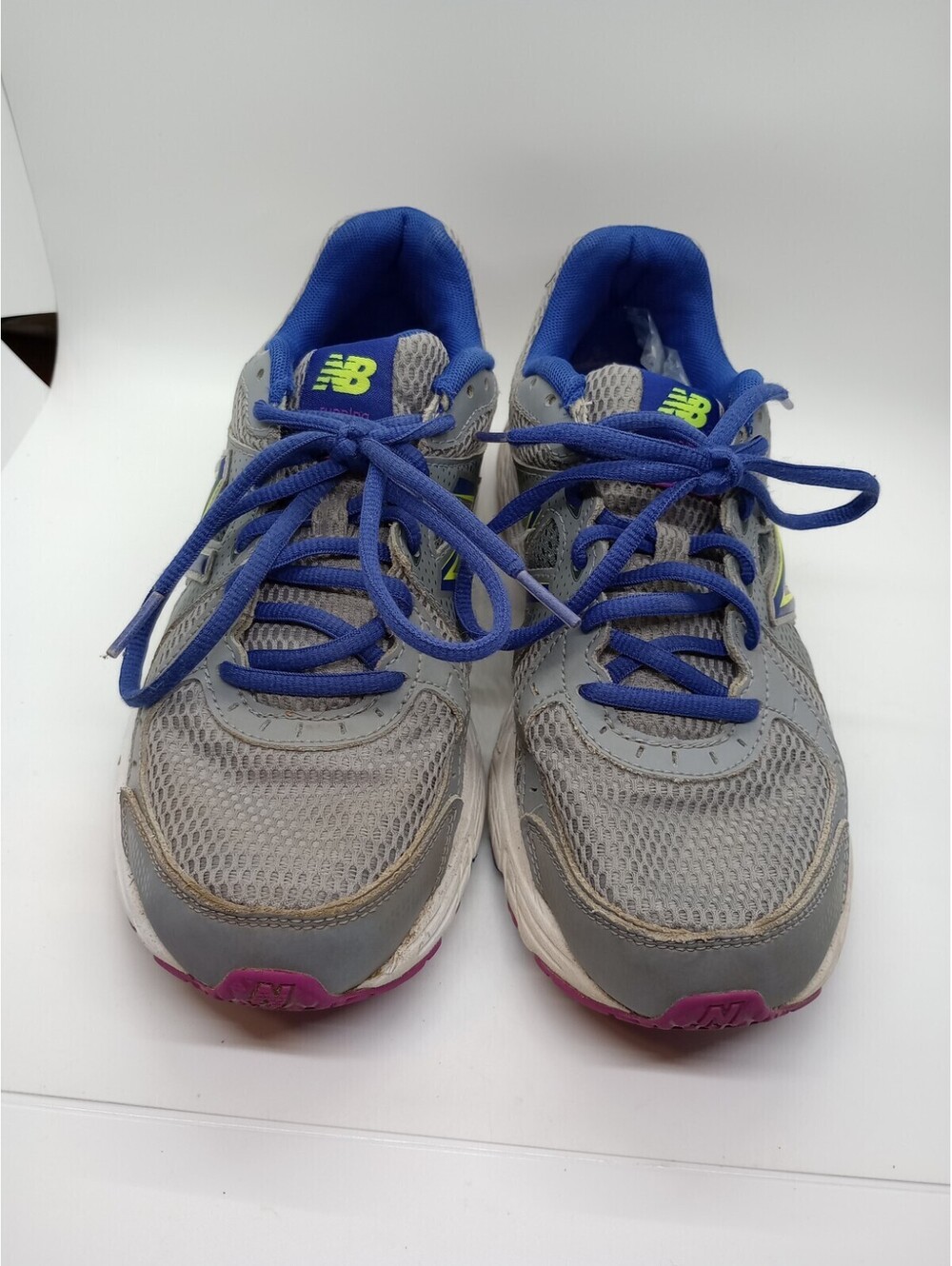 New Balance Women's 8.5 450 V3 Running Shoes Gray Purple W450gv3 LowTopMesh 204